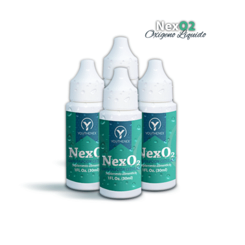 Nexo2 Oxígeno Líquido – 4 Botellas (30 ml)